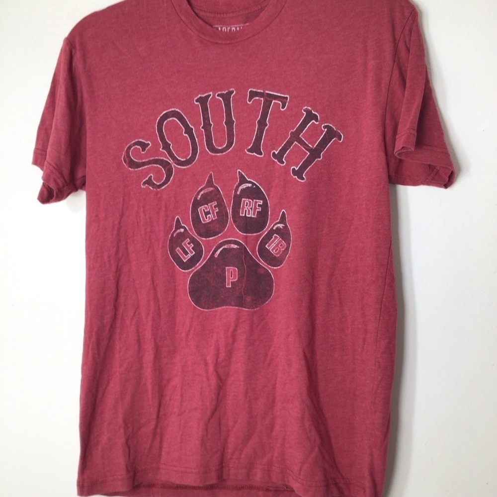 Baseballism Tshirt lefty southpaw women small